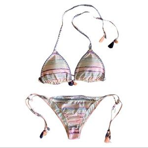 Swim// Victoria Secret Triangle String Bikini